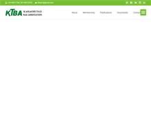 Tablet Screenshot of karachitaxbar.com